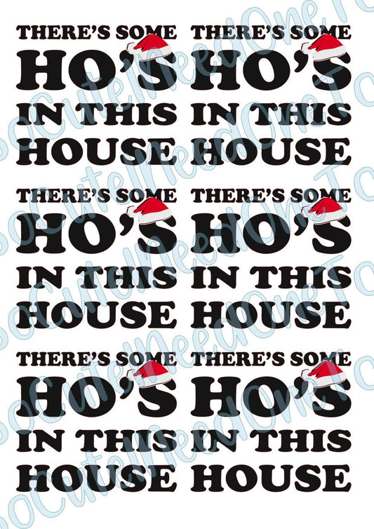 Ho's In The House - Christmas Waterslides - SoCuteINeedOneToo