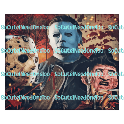 HORROR SELECTION Waterslide Wraps - SoCuteINeedOneToo