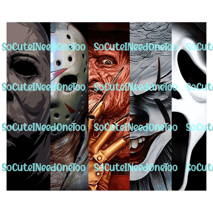 HORROR SELECTION Waterslide Wraps - SoCuteINeedOneToo