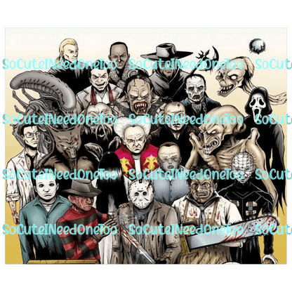 HORROR SELECTION Waterslide Wraps - SoCuteINeedOneToo