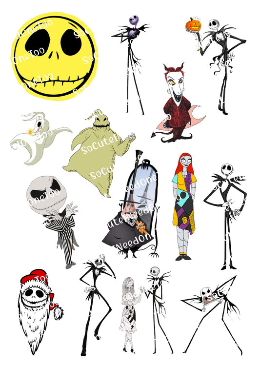 Jack #1 Waterslide Decals - SoCuteINeedOneToo