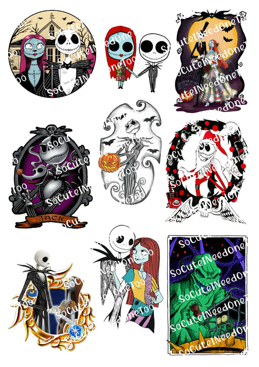 Jack #11 Waterslide Decals - SoCuteINeedOneToo