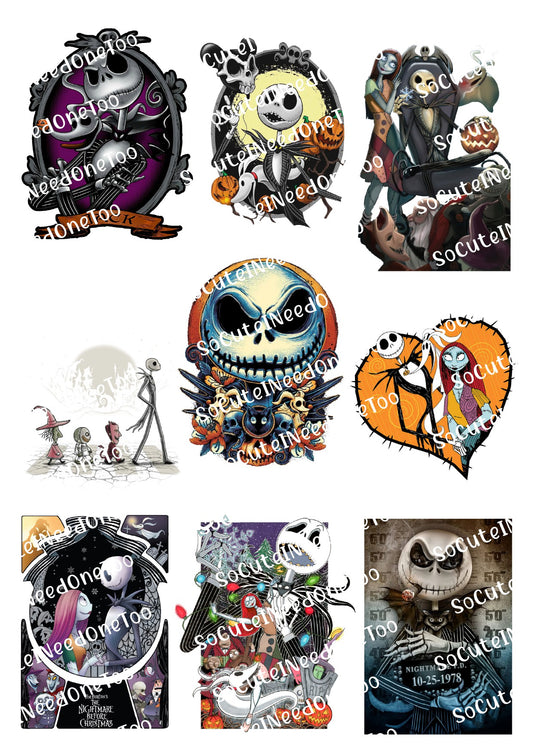 Jack #12 Waterslide Decals - SoCuteINeedOneToo