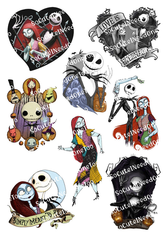 Jack #9 Waterslide Decals - SoCuteINeedOneToo