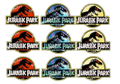 Jurassic Park Waterslide Decals - SoCuteINeedOneToo