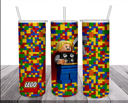 Legos Superheros Waterslide Wraps - SoCuteINeedOneToo