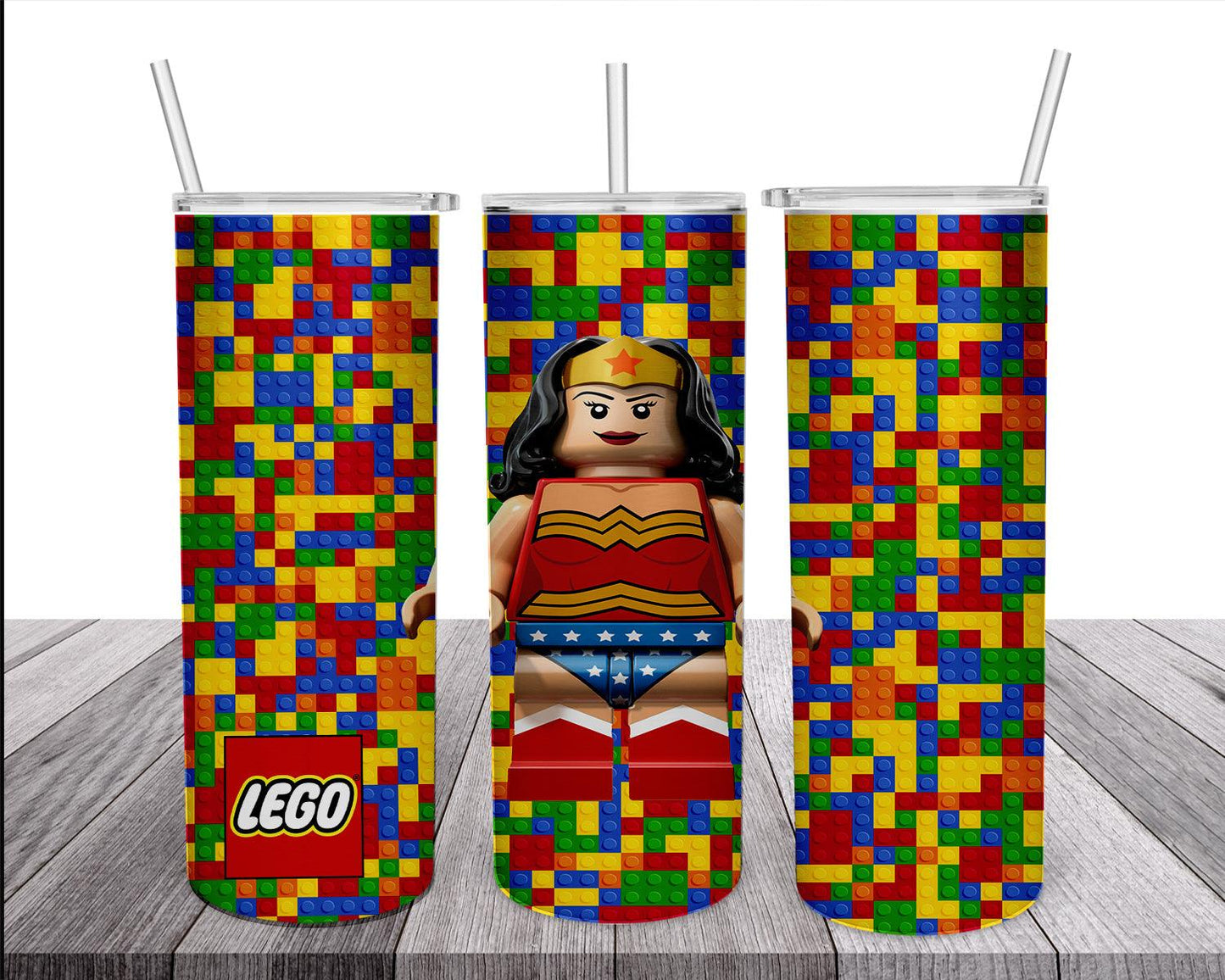 Legos Superheros Waterslide Wraps - SoCuteINeedOneToo