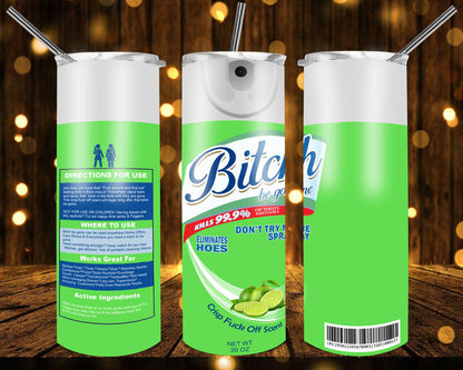 Lysol Bitch Waterslide Wrap Decals - SoCuteINeedOneToo