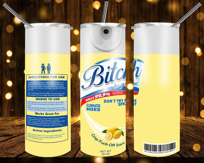 Lysol Bitch Waterslide Wrap Decals - SoCuteINeedOneToo