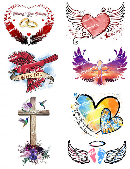 Memorial Graphics Waterslide Decals - SoCuteINeedOneToo