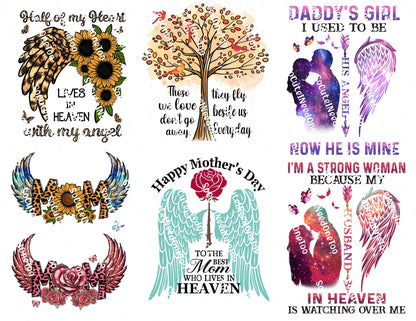 Memorial Sayings #1 Waterslide Decals - SoCuteINeedOneToo