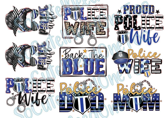 Police - Wife, Mom & Dad Waterslides - SoCuteINeedOneToo