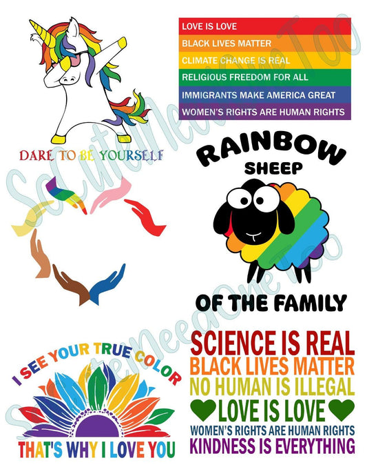PRIDE #2 Waterslide Decals - SoCuteINeedOneToo
