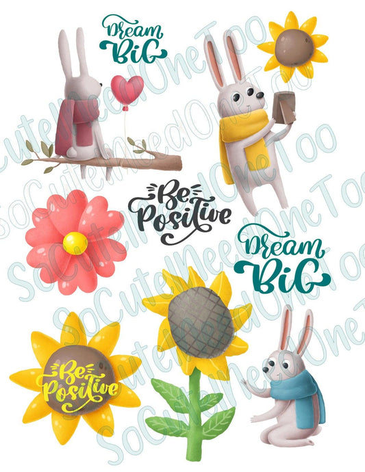 Rabbits Waterslide Decals - SoCuteINeedOneToo
