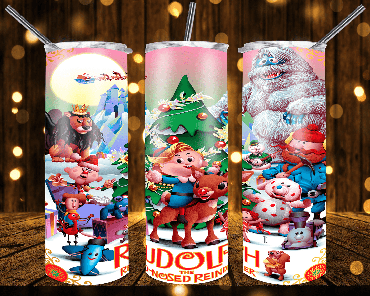 Rudolph The Reindeer Waterslide Wraps - Limited Edition - SoCuteINeedOneToo
