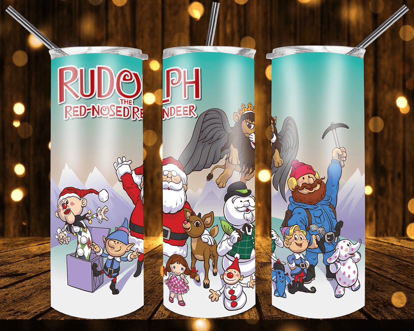 Rudolph The Reindeer Waterslide Wraps - Limited Edition - SoCuteINeedOneToo