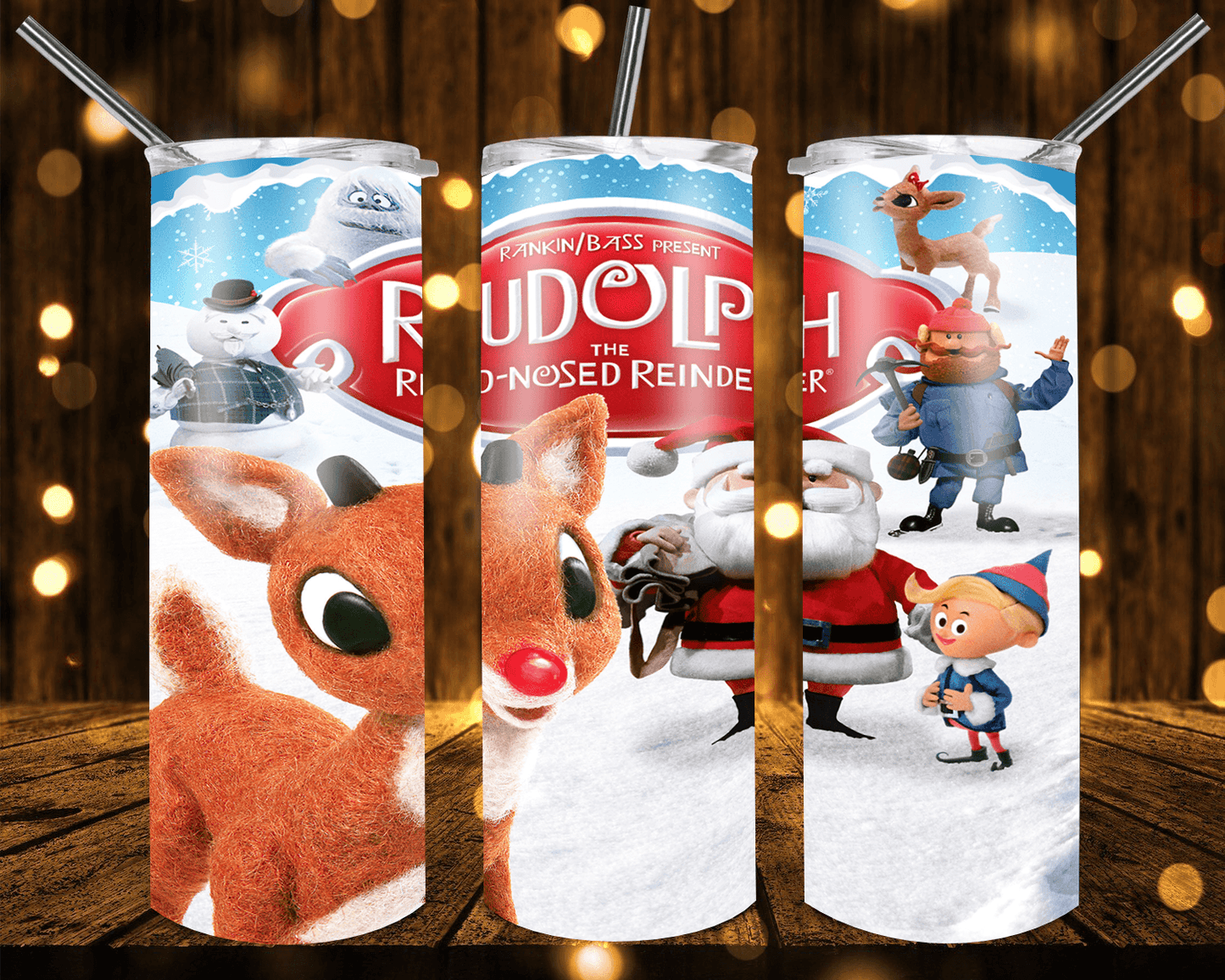 Rudolph The Reindeer Waterslide Wraps - Limited Edition - SoCuteINeedOneToo