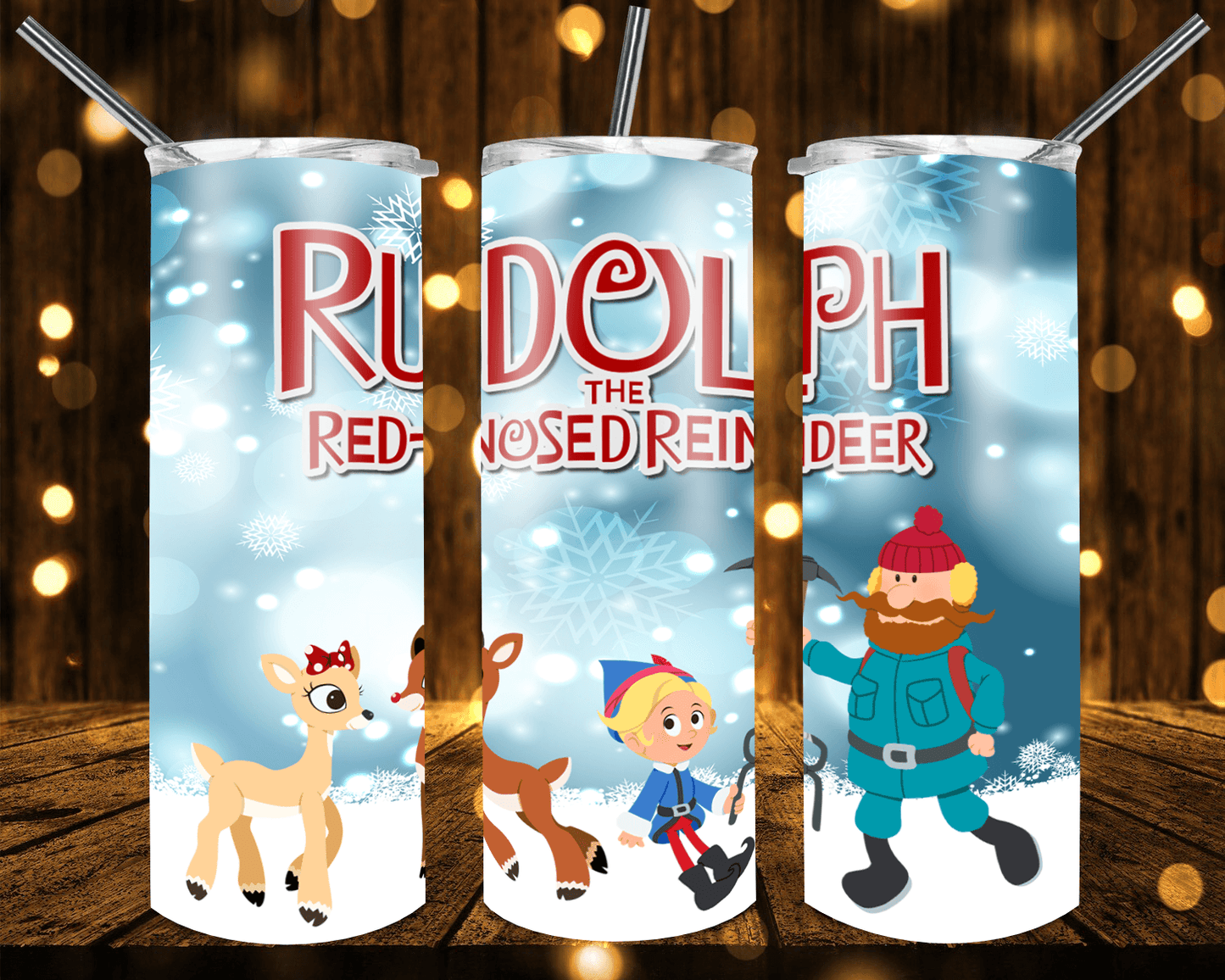 Rudolph The Reindeer Waterslide Wraps - Limited Edition - SoCuteINeedOneToo