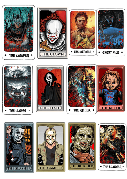 Serial Killer B Waterslide Decals - SoCuteINeedOneToo