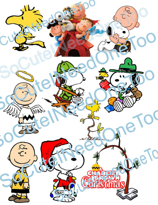 SNOOPY COLLECTION Waterslide Decals - SoCuteINeedOneToo