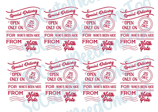 Special Delivery - Christmas Decals - SoCuteINeedOneToo