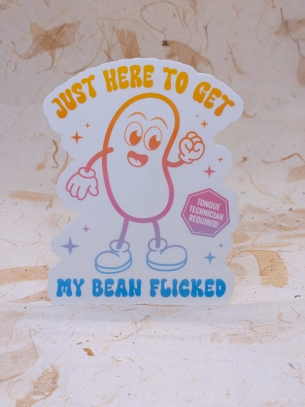 A Clean Beaver Always Gets More Wood funny stickers in two sizes