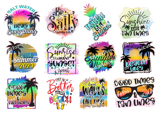 Summer - Good Times Waterslide Decals - SoCuteINeedOneToo