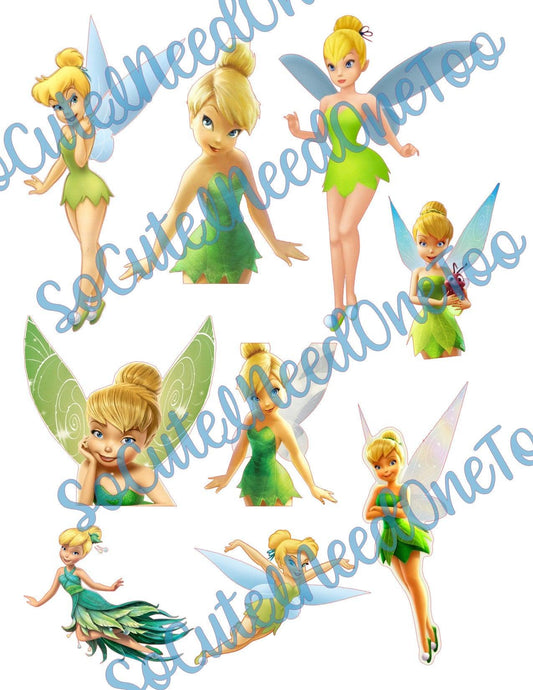 Tinkerbell Waterslide Decals - SoCuteINeedOneToo