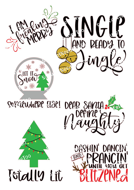 Tipsy & Bright Waterslide Decals - SoCuteINeedOneToo