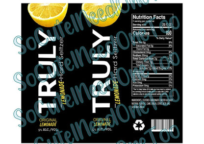 Truly - Black Cherry & Lemonade Waterslide Wrap - SoCuteINeedOneToo