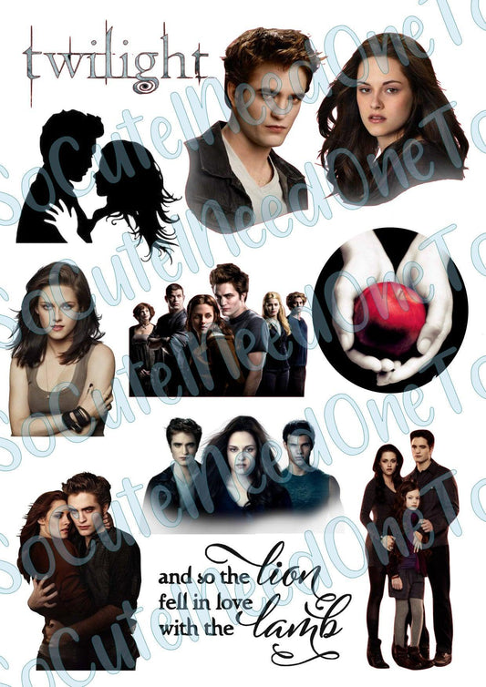 Twilight Waterslide Decals - SoCuteINeedOneToo