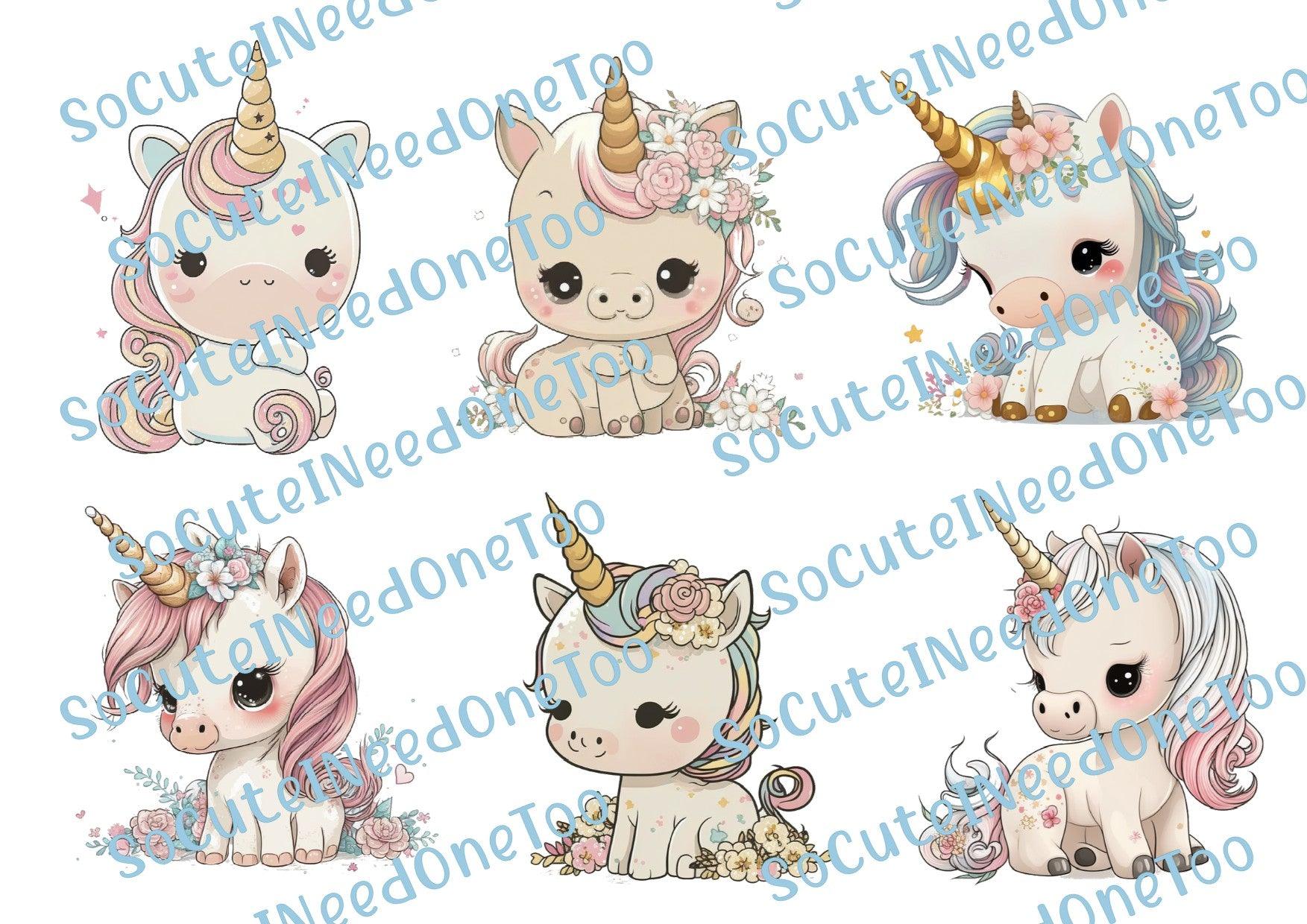 Unicorn Baby Waterslides - SoCuteINeedOneToo