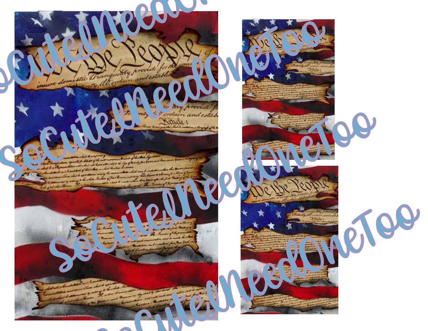 We The People Waterslide Decals - SoCuteINeedOneToo