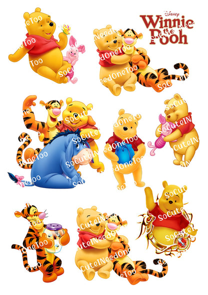 Winnie The Pooh #5 Waterslide Decals - SoCuteINeedOneToo