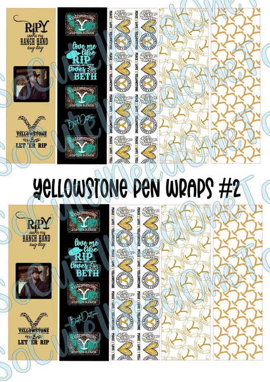 Yellowstone Pen Wraps #2 - SoCuteINeedOneToo